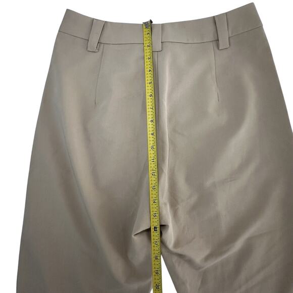 Petal and Pup Beige Lexie High Waist Trousers Pants Size 8 Pleated Cuffed - Picture 4 of 9